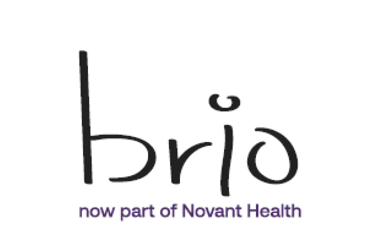 Brio is now part of Novant Health graphic.