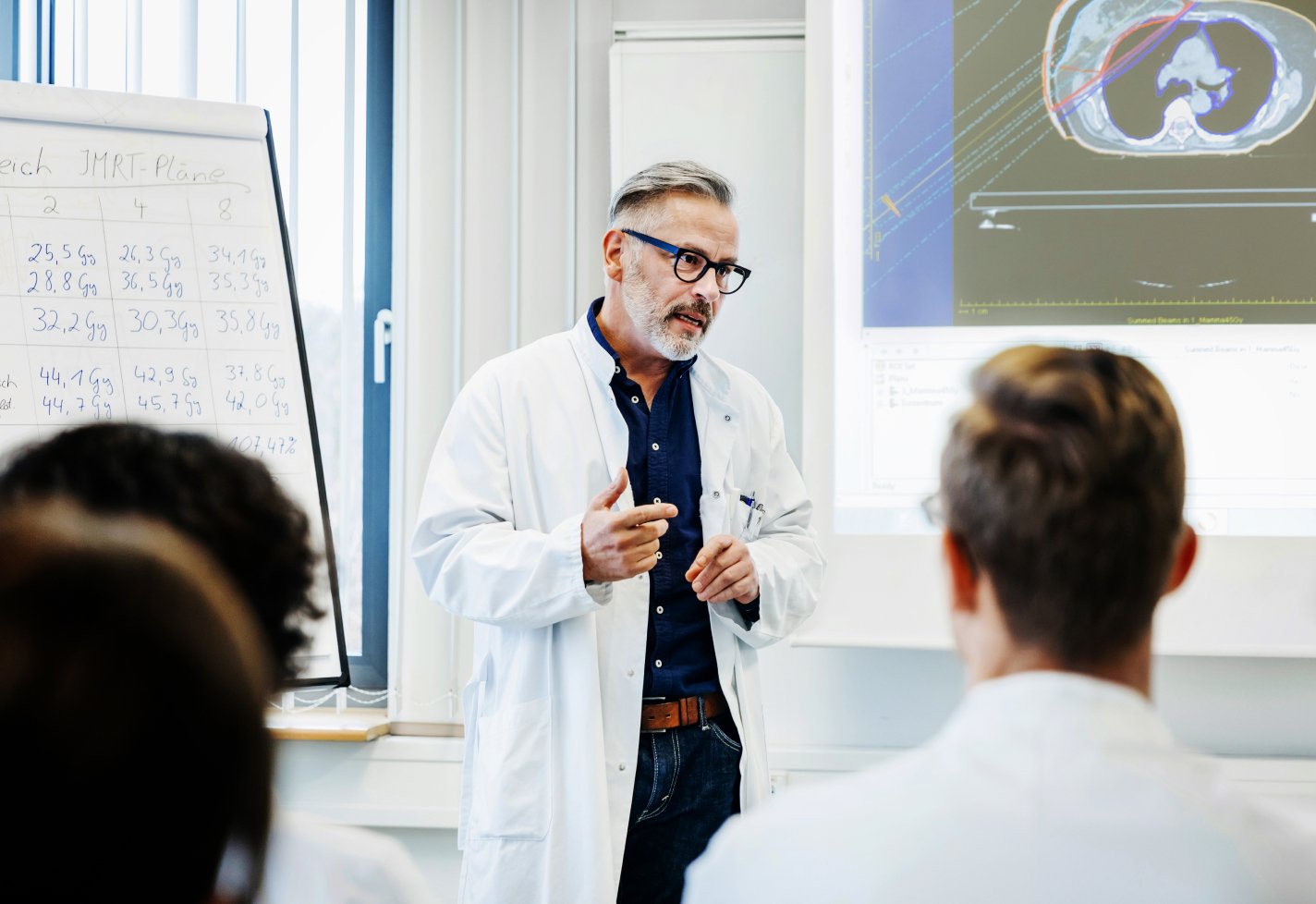 Male provider students residents presentation