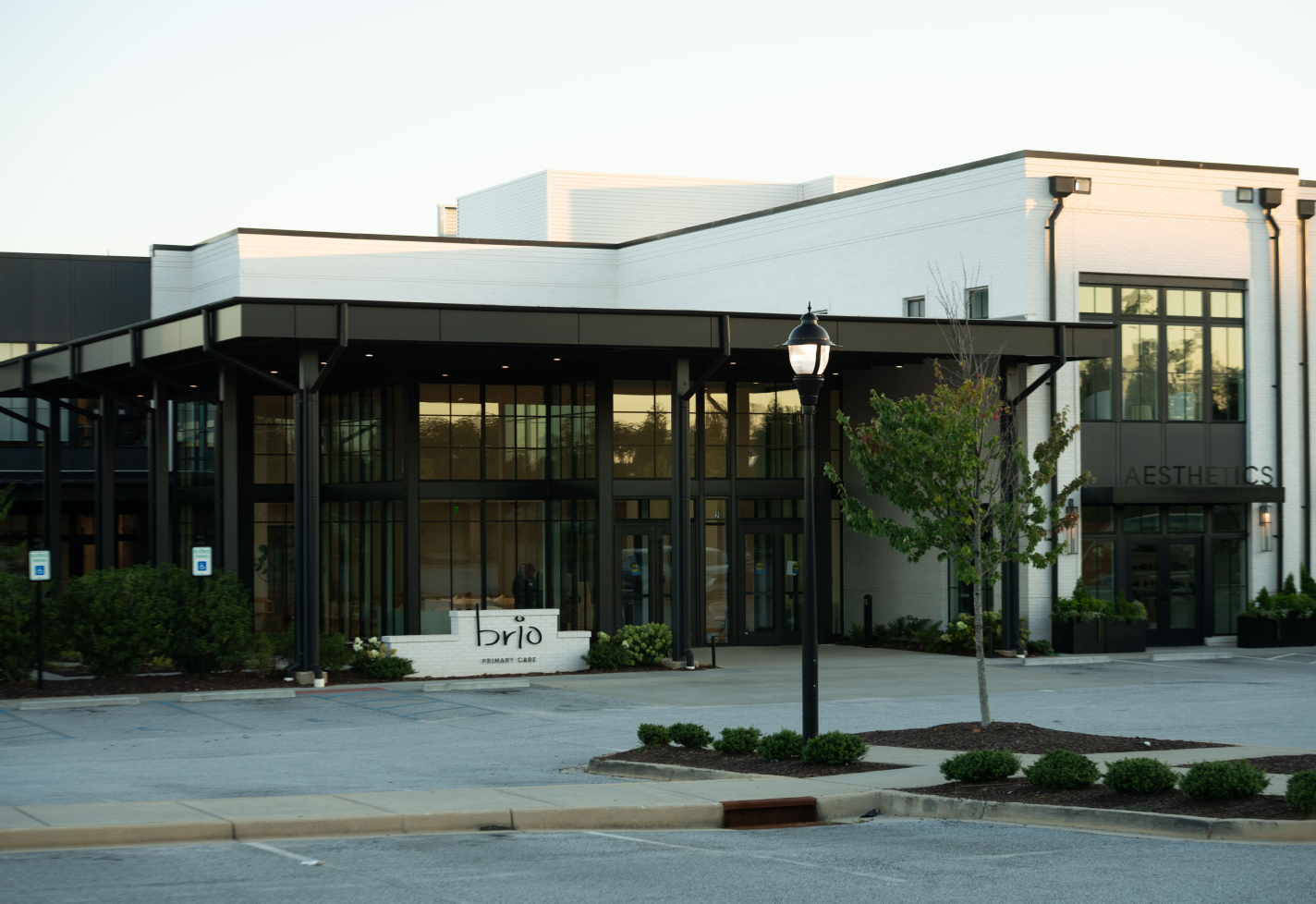 Brio Primary Care front entrance.