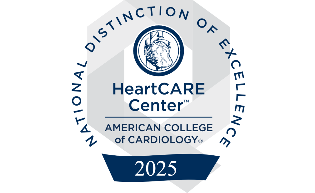 American College of Cardiology 2025 National Distinction of Excellence award