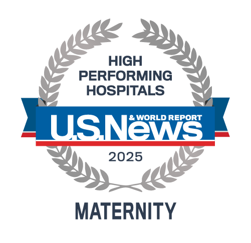 US News 2025 Maternity Award for Best Performing Hospitals