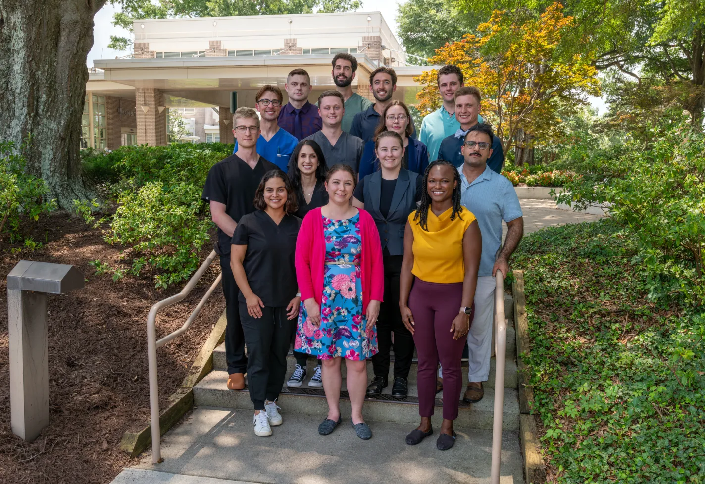 Group of Novant Health psychiatry residents at graduation