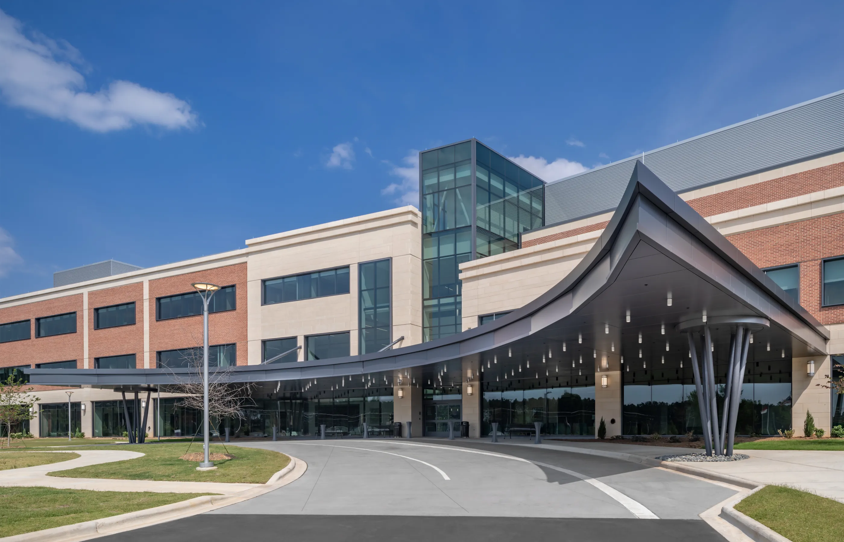 Front entrance of Novant Health Ballantyne Medical Center Front entrance of Novant Health Ballantyne Medical Center