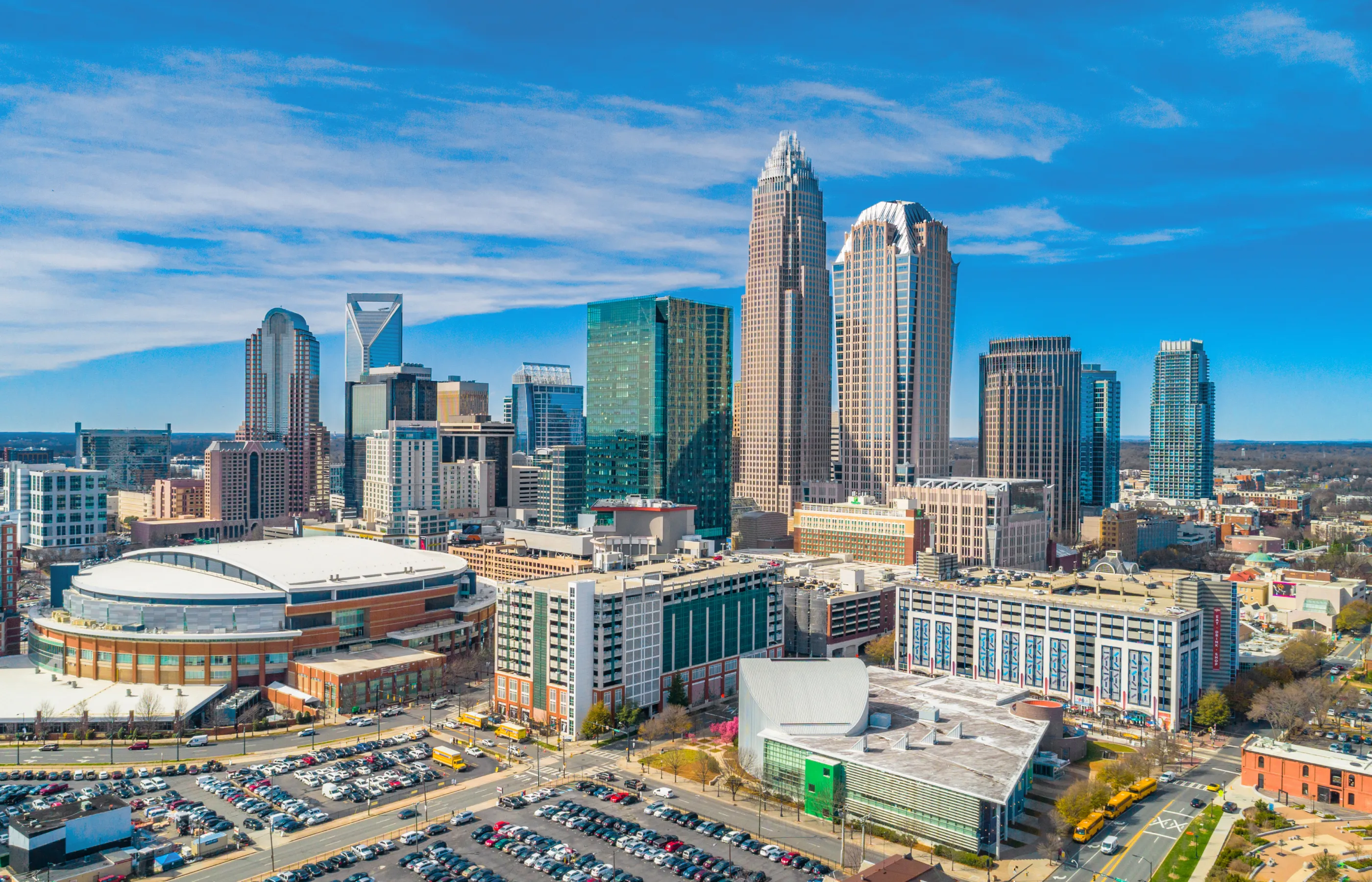 Charlotte, North Carolina skyline Charlotte, North Carolina skyline
