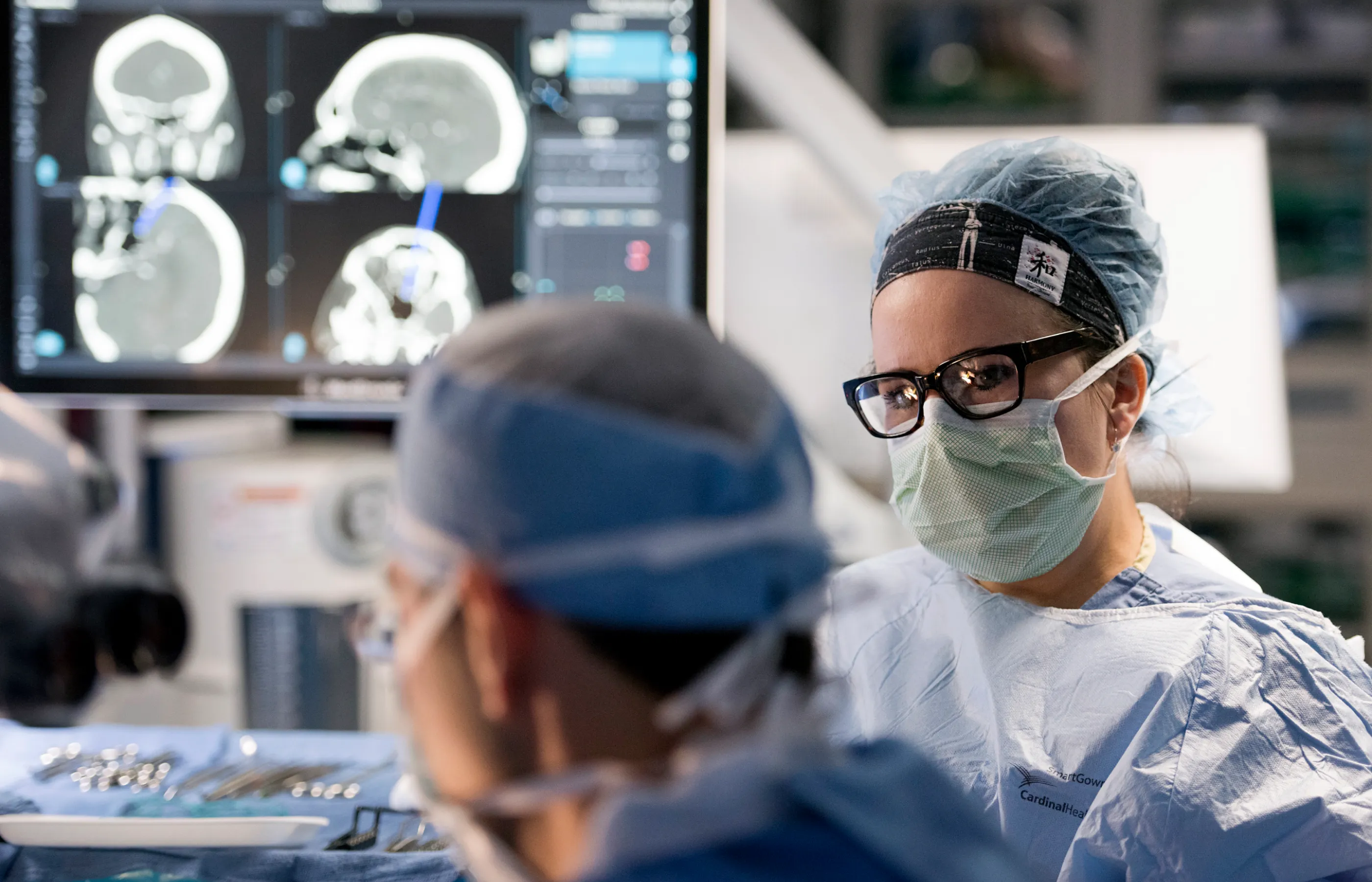 Surgery team in the operating room